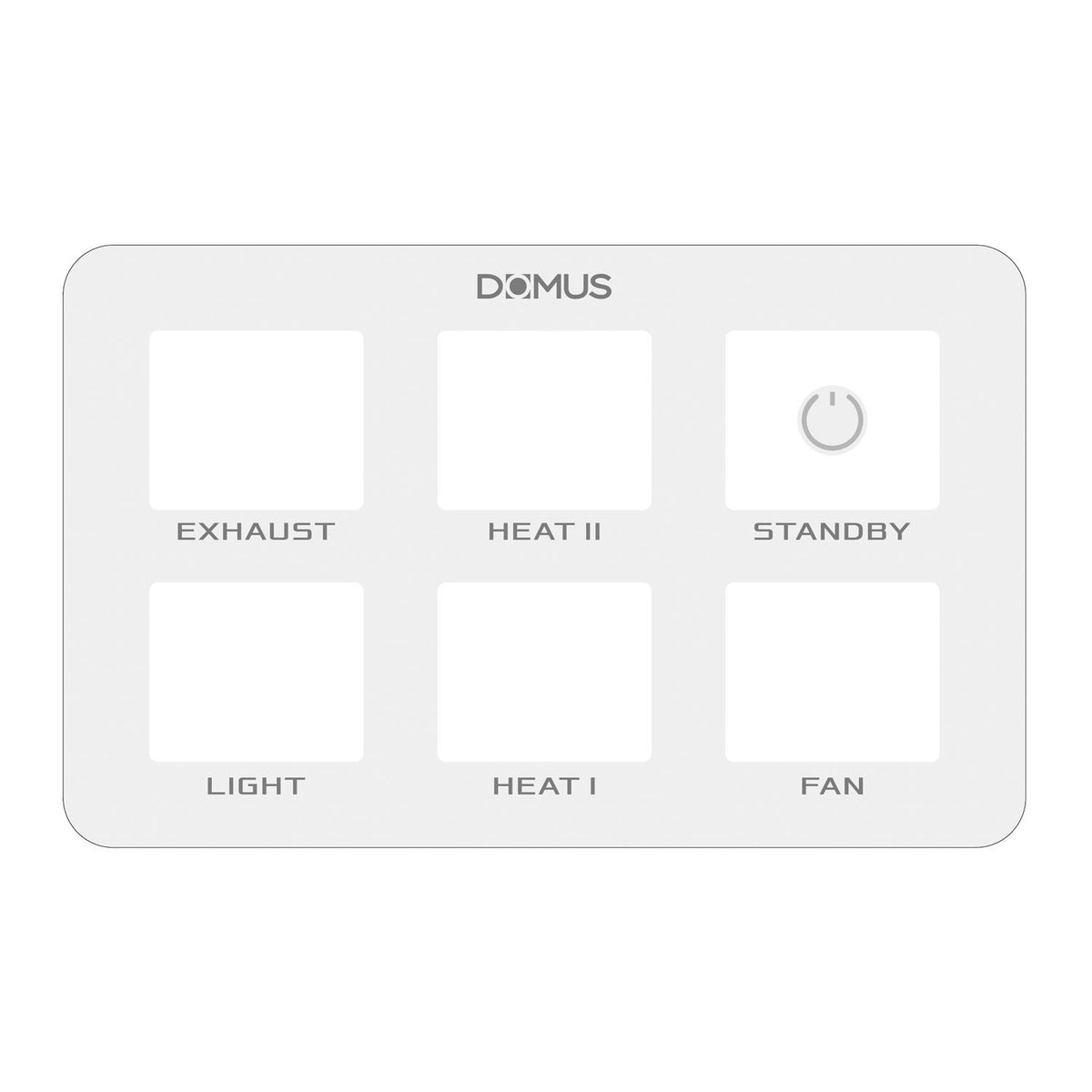 Domus ORBIS 4-In-1 Retrofit PTC Bathroom Heater-Domus Lighting-Ozlighting.com.au
