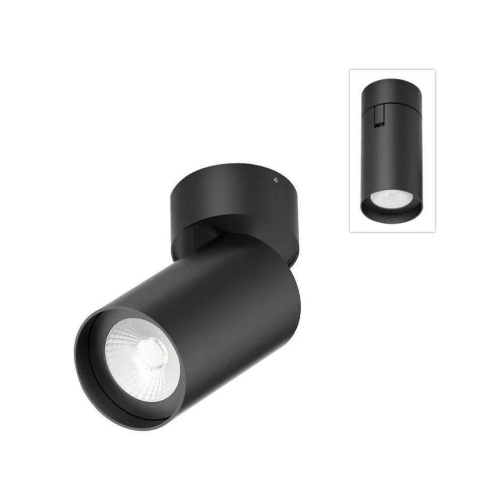 Domus PISTOL-15/25 - 15W/25W LED Single Colour Dimmable Adjustable Surface Mount Downlight Black 5000K-Domus Lighting-Ozlighting.com.au