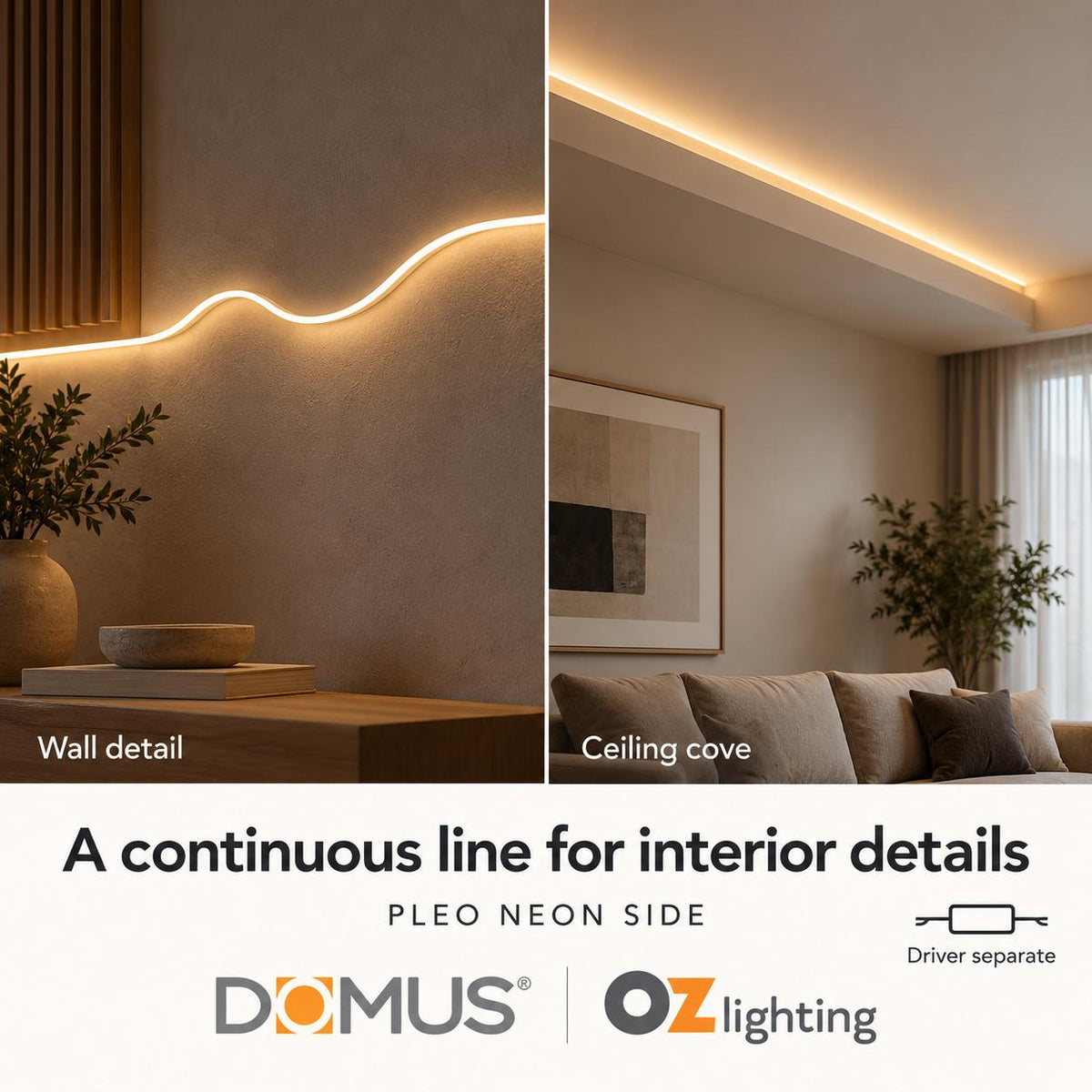 Domus PLEO LED Strip - 14.4W, 24V, Neon, IP66 - DRIVER REQUIRED-Domus Lighting-Ozlighting.com.au