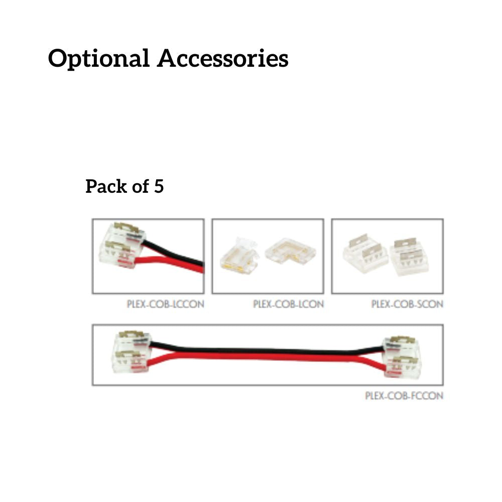 Domus PLEX-COB-10-50M LED Strip - 10W, 24V, 50m Roll Pack, Per Metre, IP54, Dotless - DRIVER REQUIRED-Domus Lighting-Ozlighting.com.au