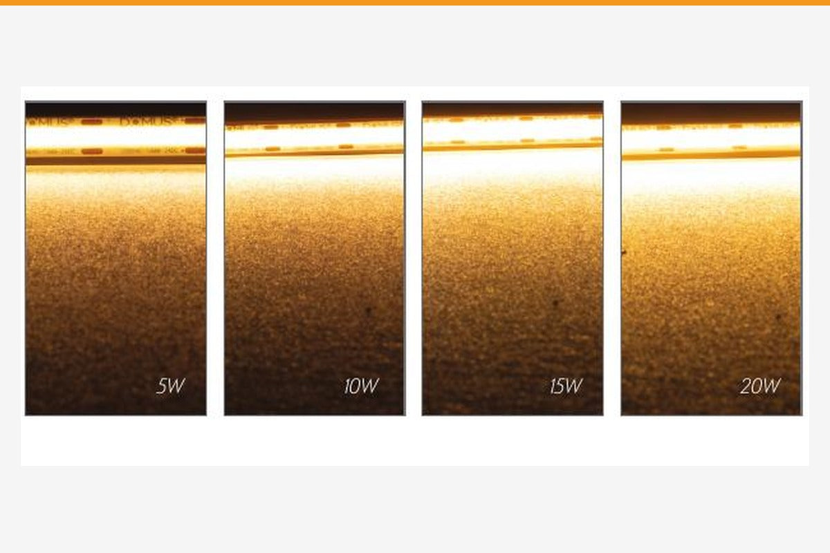 Domus PLEX-COB Dotless LED Strip 15W/m 24V-Domus Lighting-Ozlighting.com.au