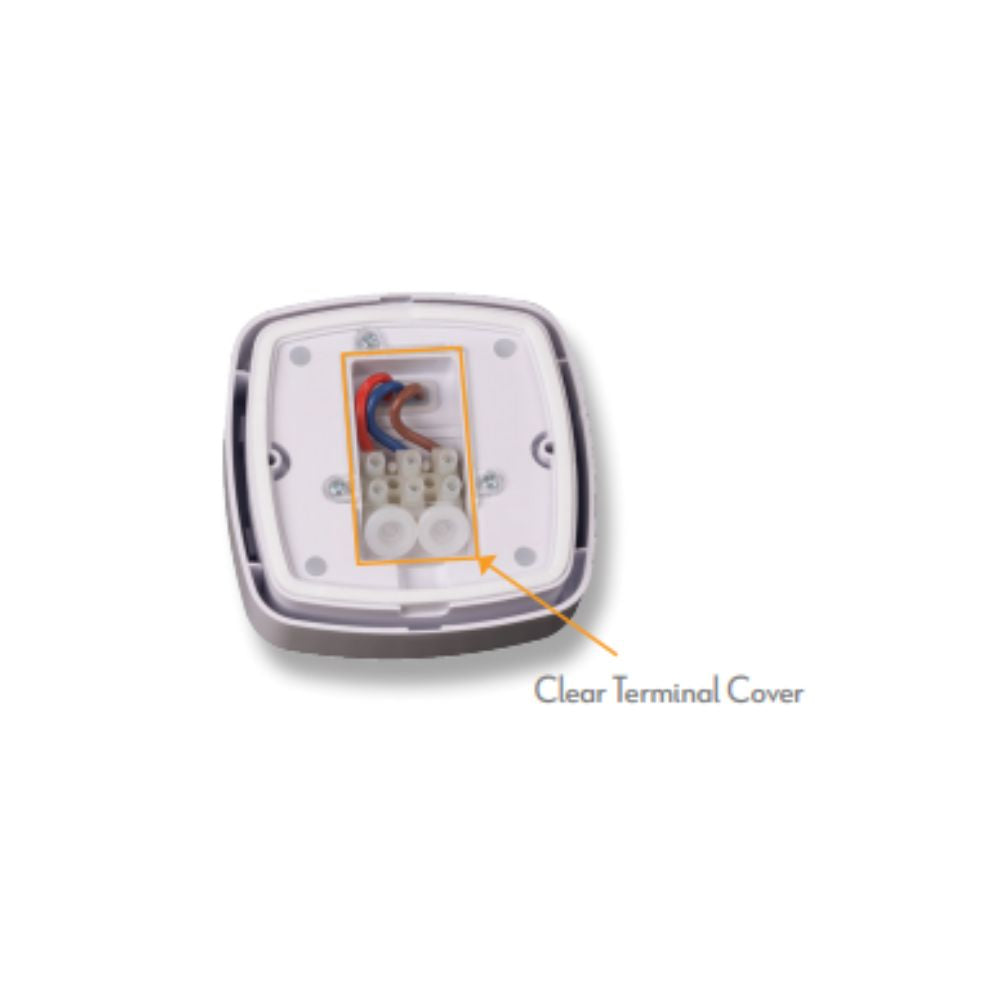 Domus SENSOR-SM-01 Sensor - Ceiling Mounted Square Outdoor 360° PIR IP65-Domus Lighting-Ozlighting.com.au