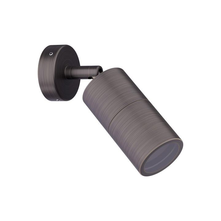 Domus SHADOW-1-ADJ - 6W 3-CCT GU10 Exterior Adjustable LED Spotlight IP65-Domus Lighting-Ozlighting.com.au