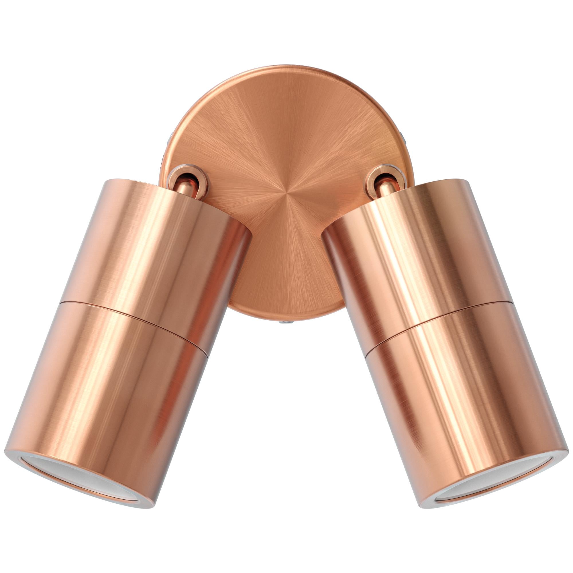 Domus SHADOW-2-ADJ - 2x6W 3-CCT GU10 Exterior Adjustable LED Spotlight IP65-Domus Lighting-Ozlighting.com.au
