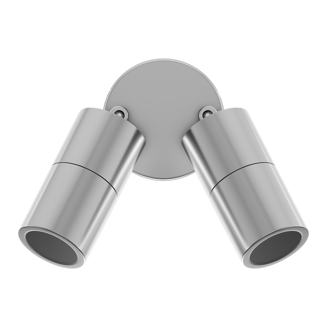 Domus SHADOW-2-ADJ - 2x6W 3-CCT MR16 12V Exterior Adjustable LED Spotlight IP65 DRIVER REQUIRED-Domus Lighting-Ozlighting.com.au