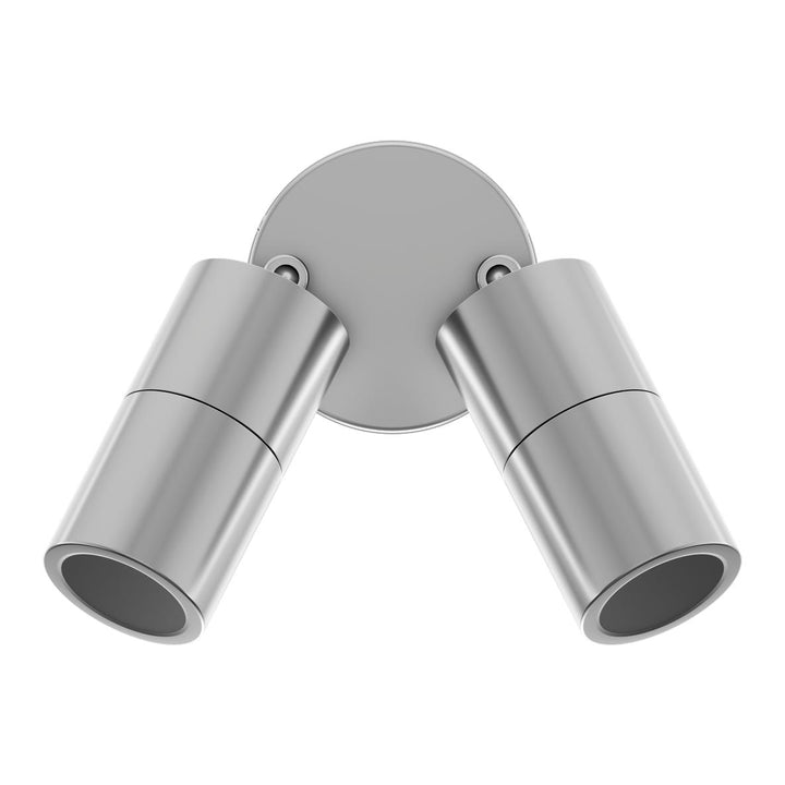 Domus SHADOW-2-ADJ - 2x6W 3-CCT GU10 Exterior Adjustable LED Spotlight IP65-Domus Lighting-Ozlighting.com.au