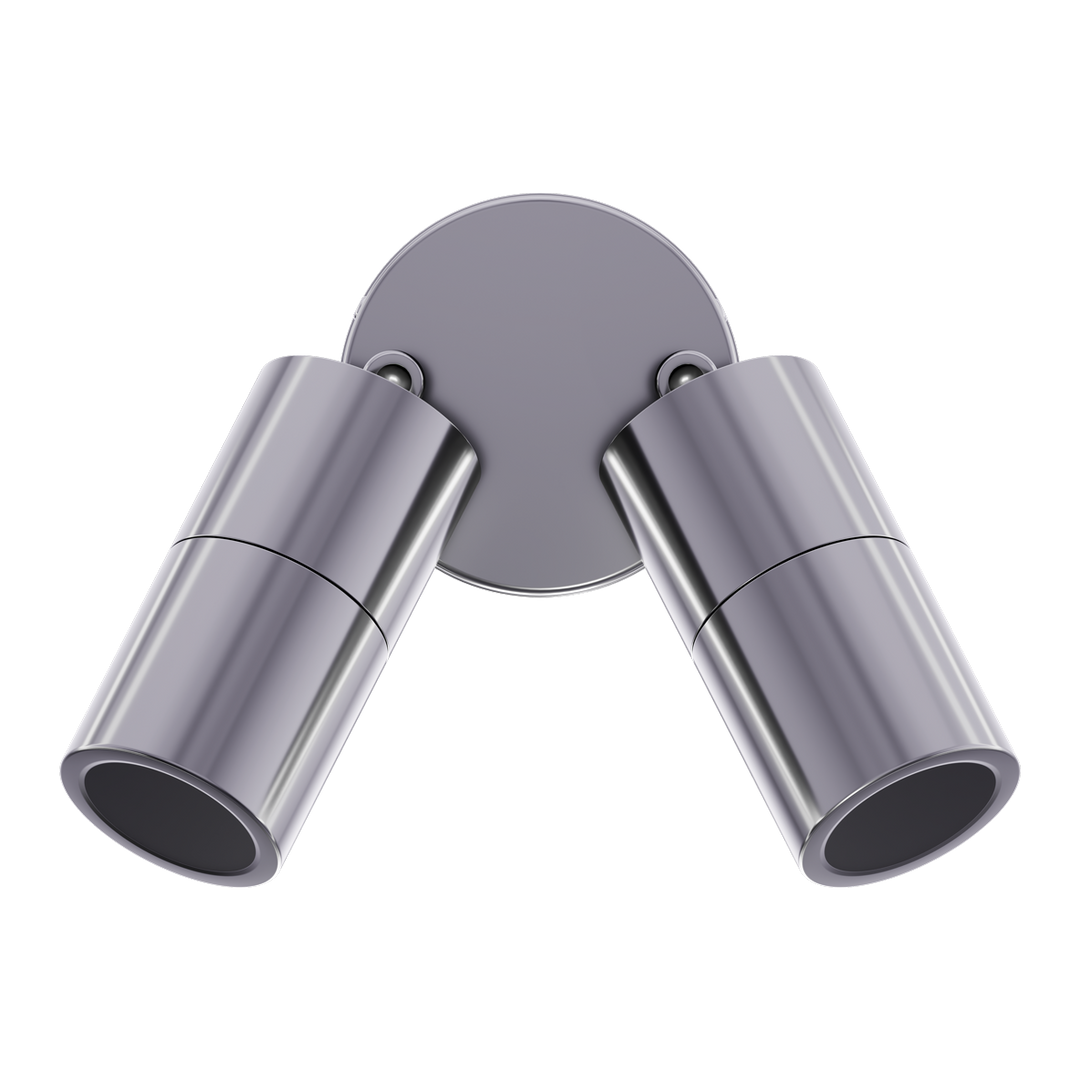 Domus SHADOW-2-ADJ - 2x6W 3-CCT MR16 12V Exterior Adjustable LED Spotlight IP65 DRIVER REQUIRED-Domus Lighting-Ozlighting.com.au