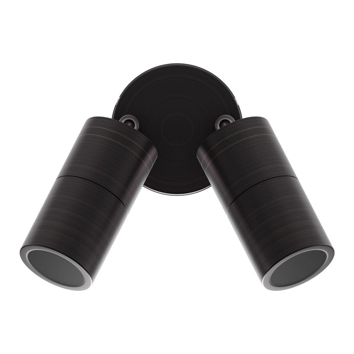 Domus SHADOW-2-ADJ - 2x6W 3-CCT MR16 12V Exterior Adjustable LED Spotlight IP65 DRIVER REQUIRED-Domus Lighting-Ozlighting.com.au