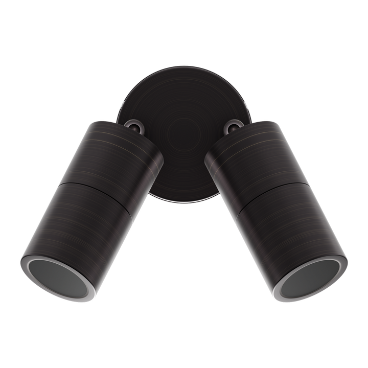 Domus SHADOW-2-ADJ - 2x6W 3-CCT MR16 12V Exterior Adjustable LED Spotlight IP65 DRIVER REQUIRED-Domus Lighting-Ozlighting.com.au