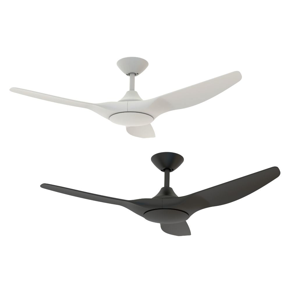 Domus STRIKE-52 3 Blade 52" DC Ceiling Fan - 1320mm, with Optional Light Kit-Domus Lighting-Ozlighting.com.au