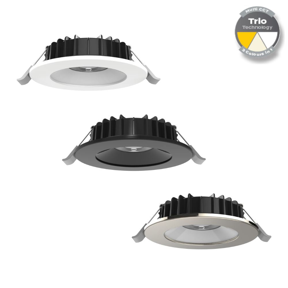 Domus SWAP-8-SLEEK LED Downlight - 8W, Tri-Colour, Dimmable-Domus Lighting-Ozlighting.com.au