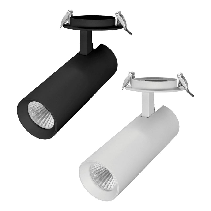 Domus THOR-PRO-15 - 15W LED Recessed Track Light-Domus Lighting-Ozlighting.com.au