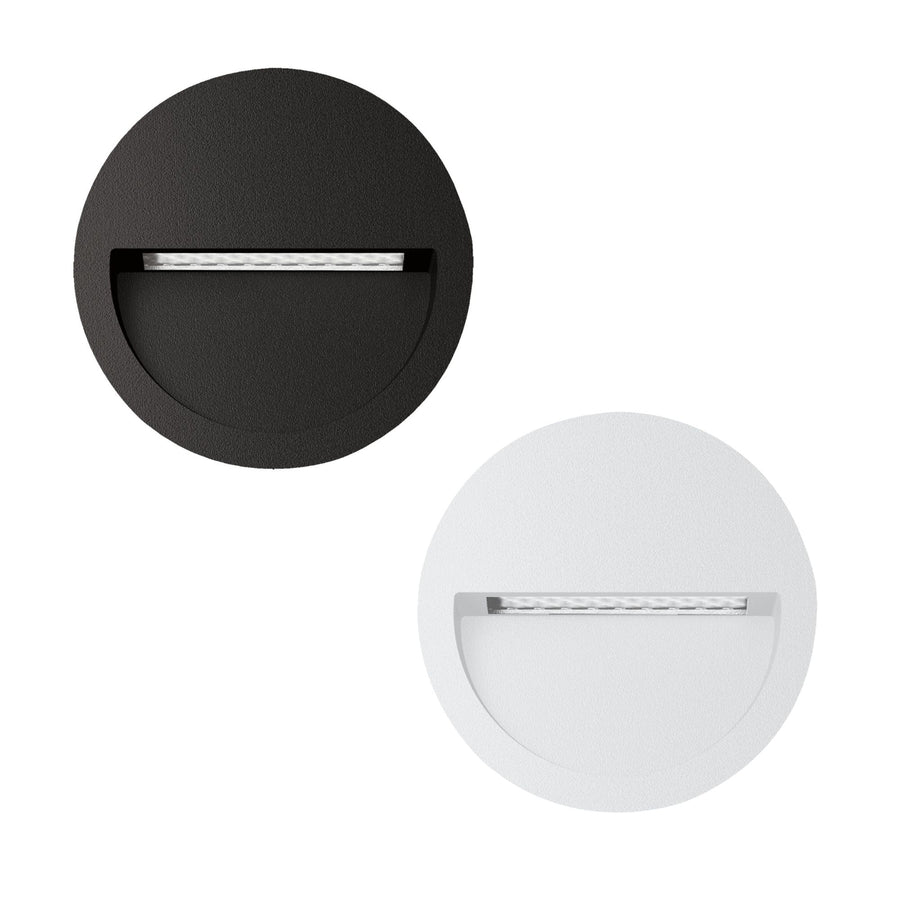 Domus ZAC-PRO-5 - 240V Round LED Wall Light-Domus Lighting-Ozlighting.com.au