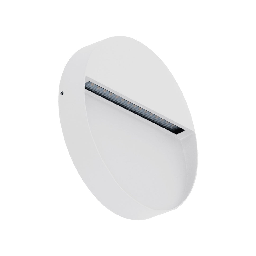 Domus ZEKE-PRO-5 - 24V Round Surface Mounted LED Wall Light-Domus Lighting-Ozlighting.com.au