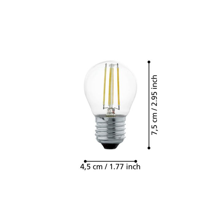 Eglo - 4W A75 LED Globe - 1 x E27-Eglo-Ozlighting.com.au