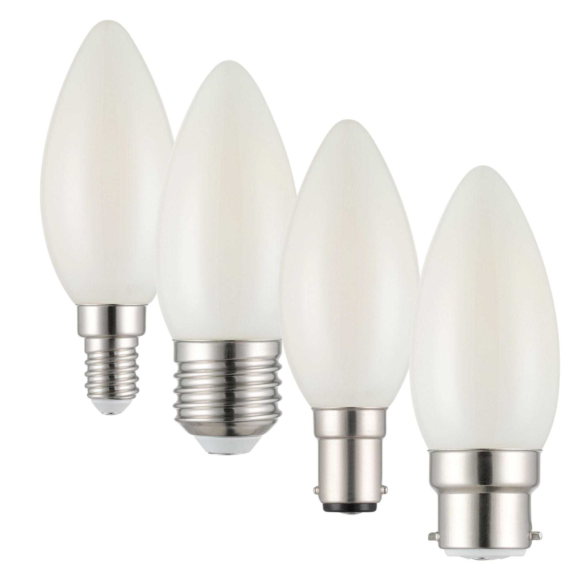 Eglo - 4W LED Frost Candle Globe - 3000K/5000K-Eglo-Ozlighting.com.au