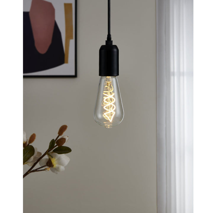 Eglo - 7W ST64 LED Spiral Globe - 1 x E27-Eglo-Ozlighting.com.au