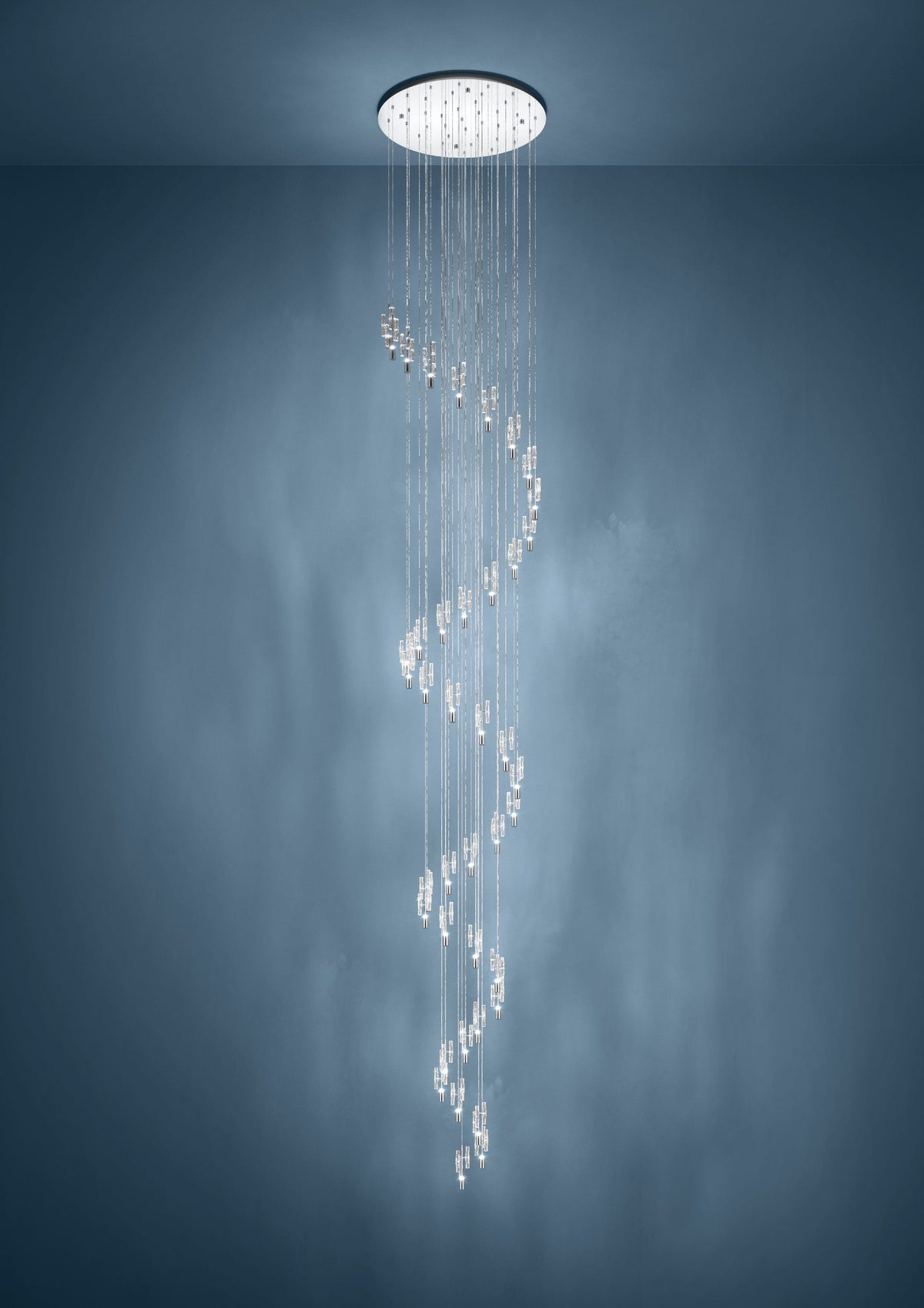 Eglo ALEMDINA 40-Light LED Pendant - 780mm Cascade-Eglo-Ozlighting.com.au