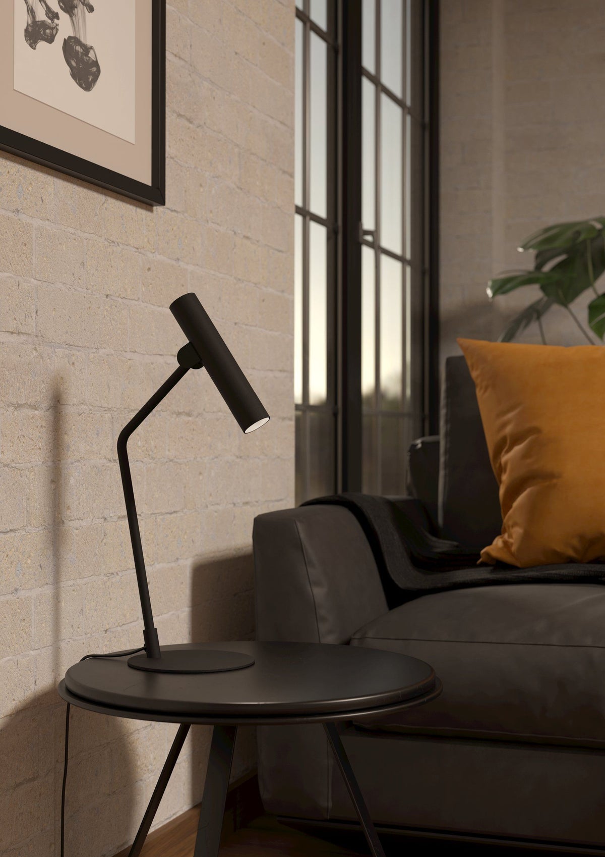Eglo ALMUDAINA LED Table Lamp - 4.2W, Black or White-Eglo-Ozlighting.com.au
