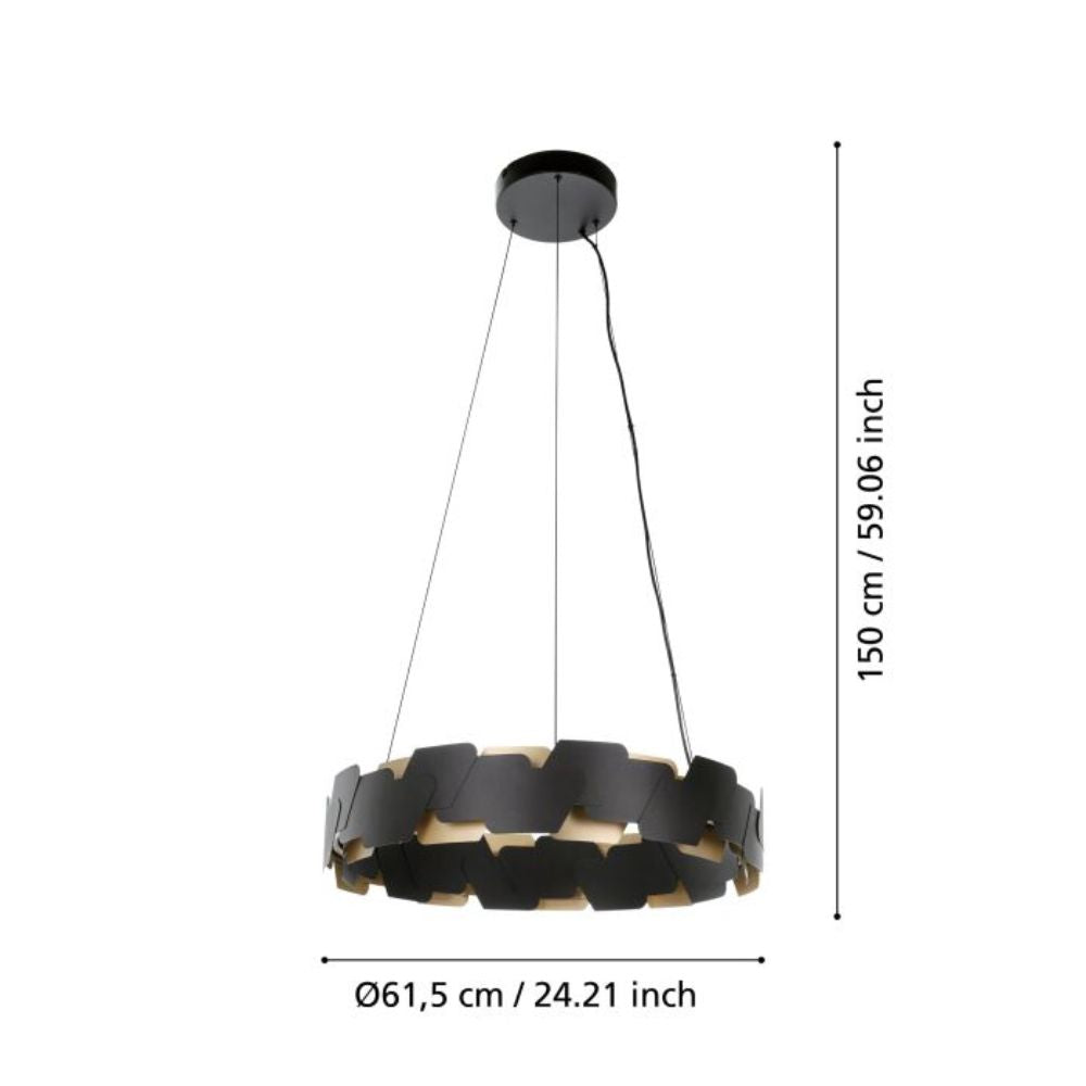 Eglo ALTAGRACIA - 2 Light Pendant-Eglo-Ozlighting.com.au