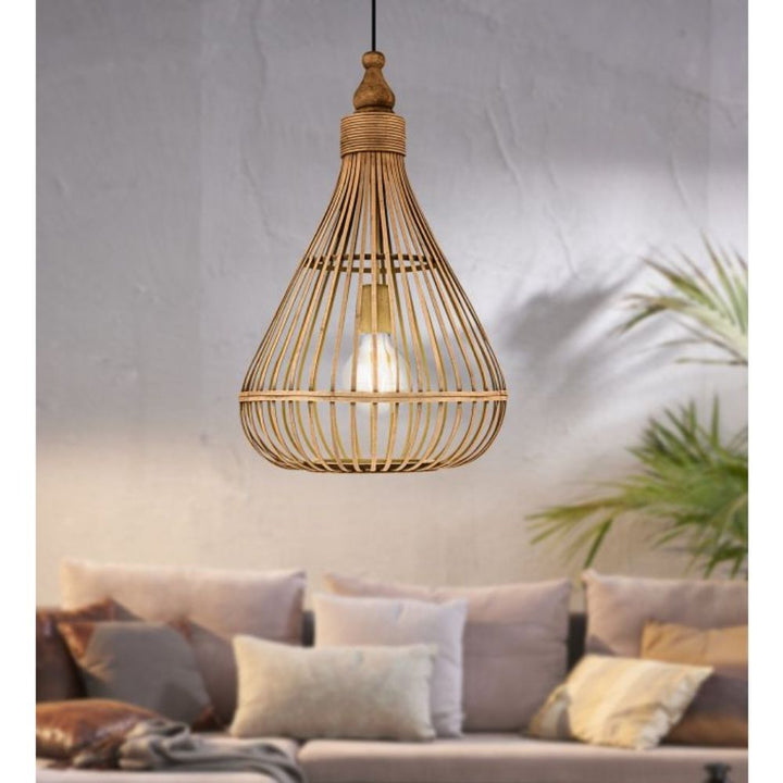 Eglo AMSFIELD - 1 Light Pendant-Eglo-Ozlighting.com.au