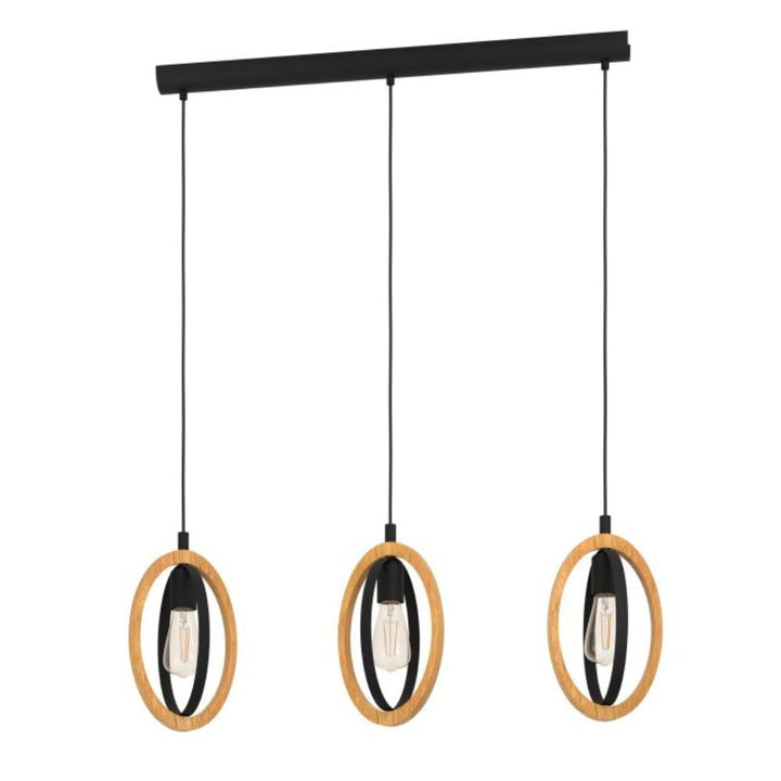 Eglo BASILDON - 1/3 Light Pendant-Eglo-Ozlighting.com.au