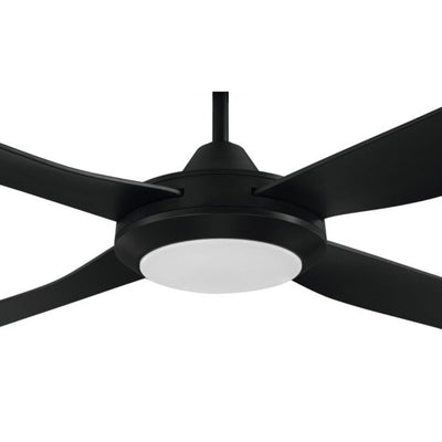 Eglo BONDI - 4 Blade 52" 1320mm AC Ceiling Fan with LED Light-Eglo-Ozlighting.com.au