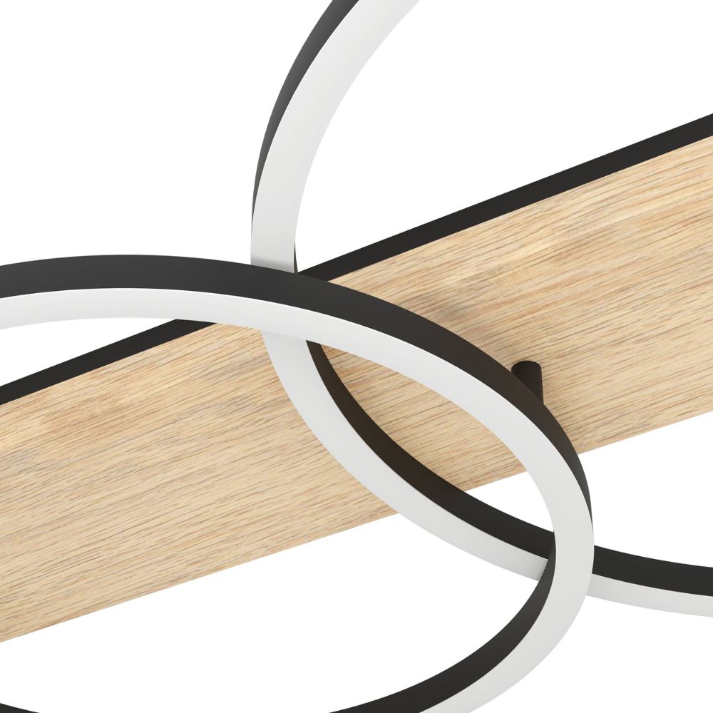 Eglo BOYAL - 2 Light Ring Ceiling Light-Eglo-Ozlighting.com.au