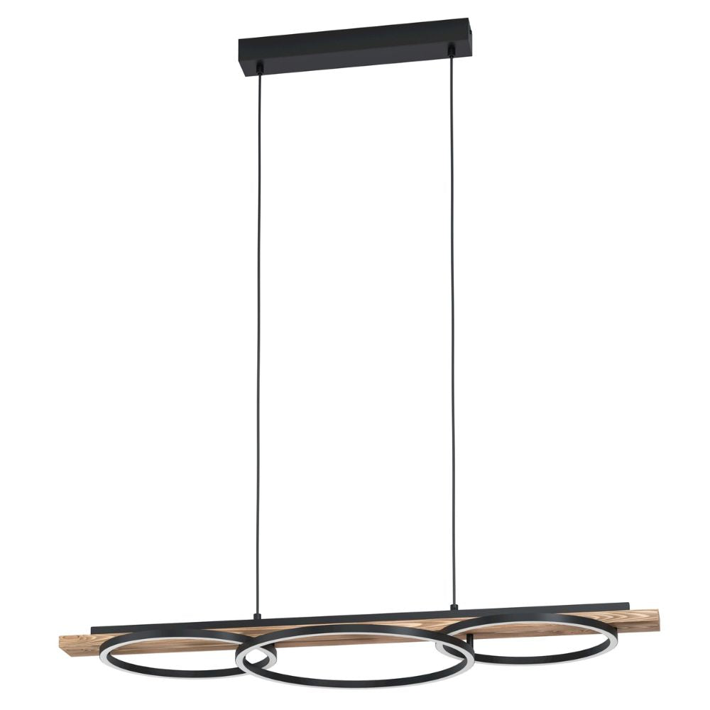 Eglo BOYAL - 3 Light Suspended Ring Pendant-Eglo-Ozlighting.com.au