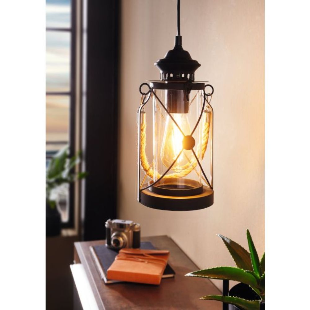 Eglo BRADFORD Pendant - 1 Light-Eglo-Ozlighting.com.au