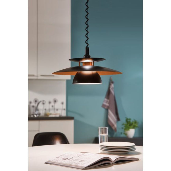 Eglo BRENDA - 1 Light Pendant-Eglo-Ozlighting.com.au