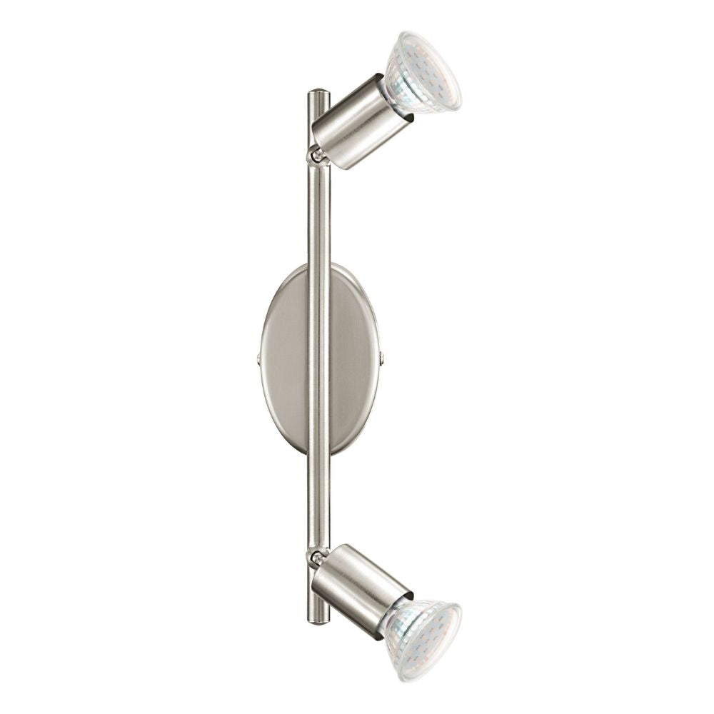 Eglo BUZZ LED - Satin Nickel Spot Light-Eglo-Ozlighting.com.au