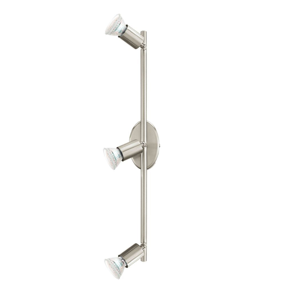Eglo BUZZ LED - Satin Nickel Spot Light-Eglo-Ozlighting.com.au