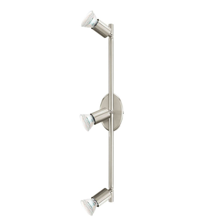 Eglo BUZZ LED - Satin Nickel Spot Light-Eglo-Ozlighting.com.au