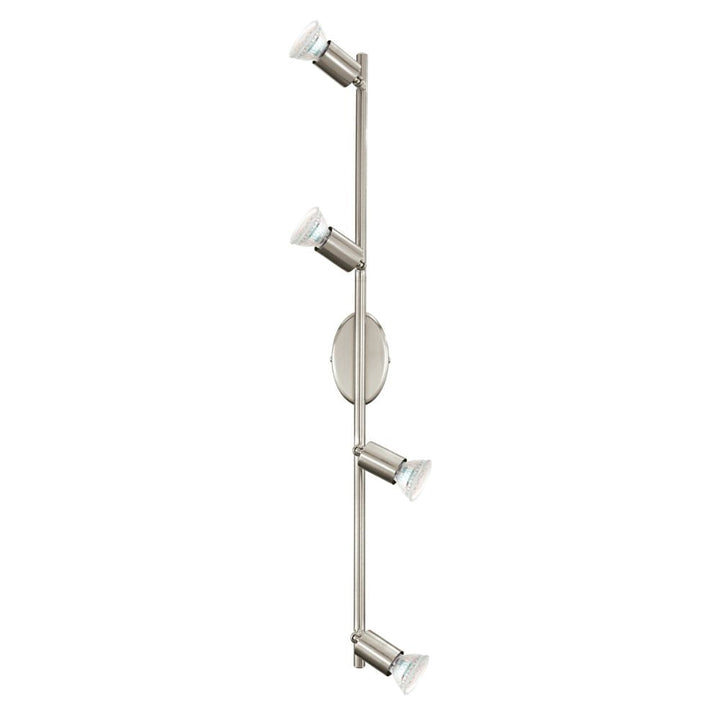 Eglo BUZZ LED - Satin Nickel Spot Light-Eglo-Ozlighting.com.au