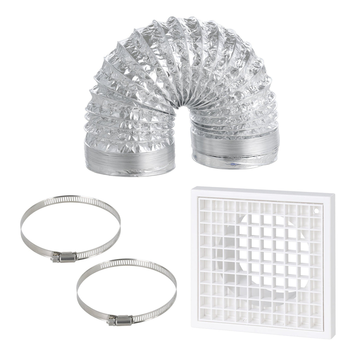 Eglo Bathroom Exhaust Ducting Kit - 3m-Eglo-Ozlighting.com.au