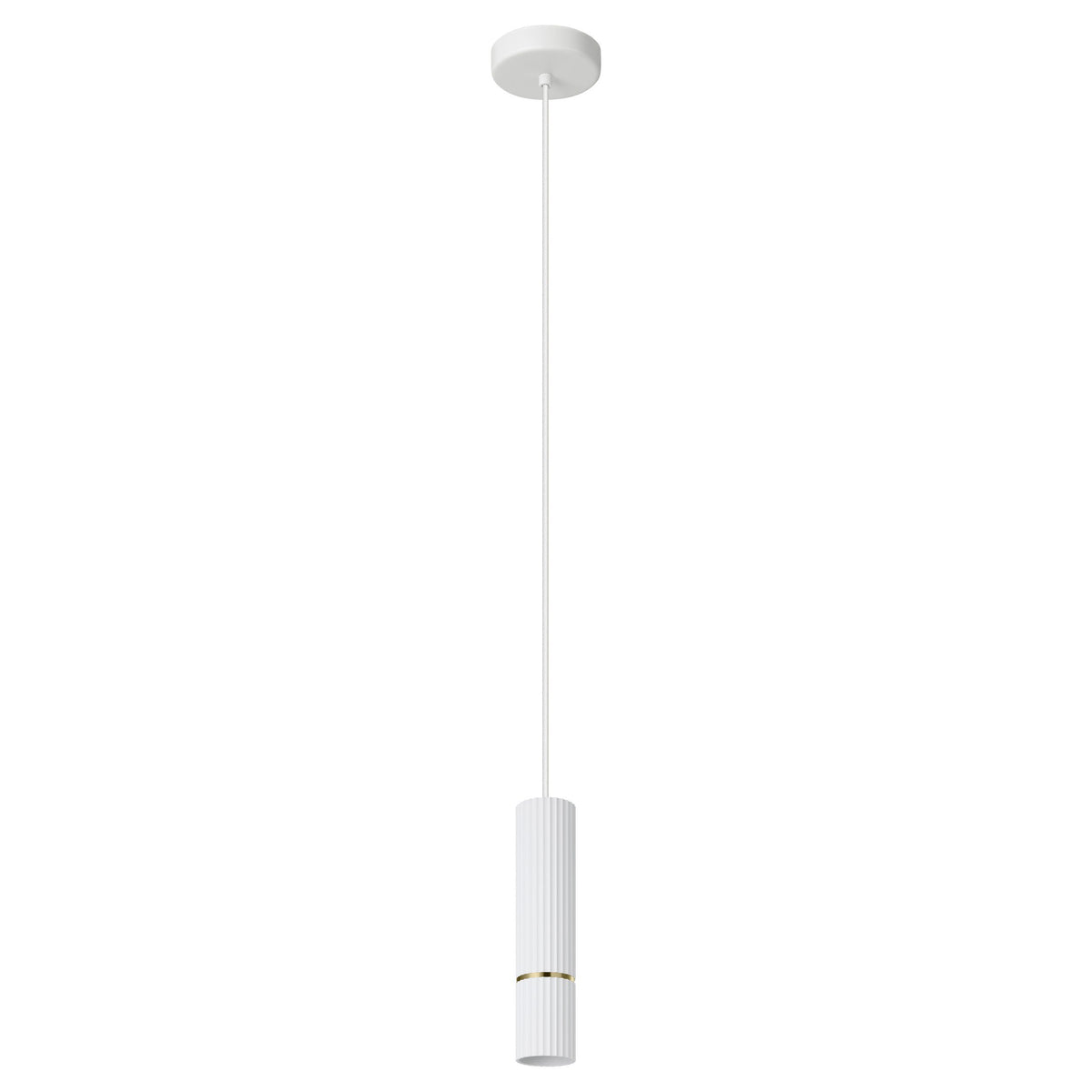 Eglo CAMINIA Pendant Light - White and Brass-Eglo-Ozlighting.com.au