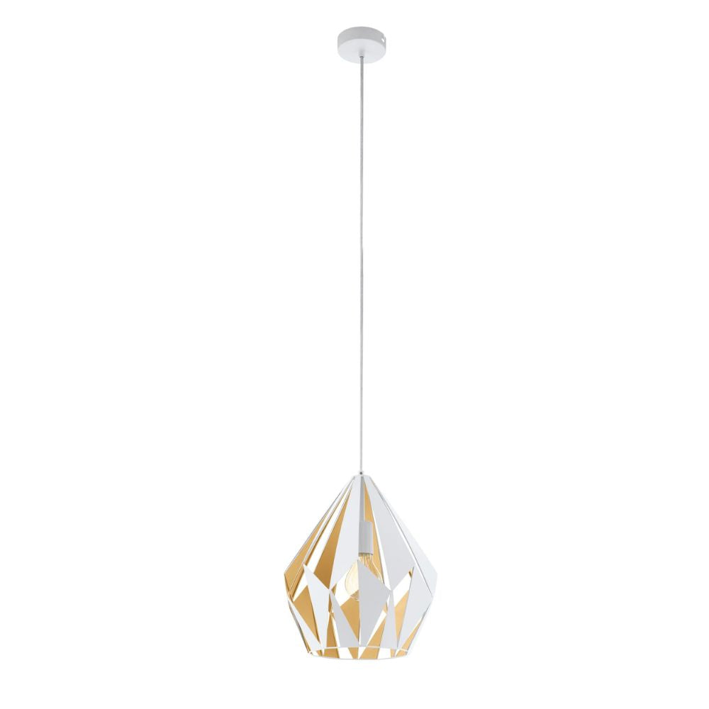 Eglo CARLTON 1 - 1 Light Pendant-Eglo-Ozlighting.com.au
