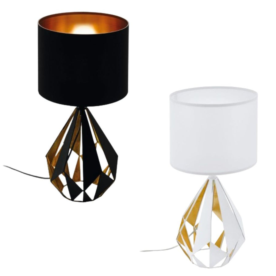 Eglo CARLTON 5 - Geometric Steel Table Lamp-Eglo-Ozlighting.com.au