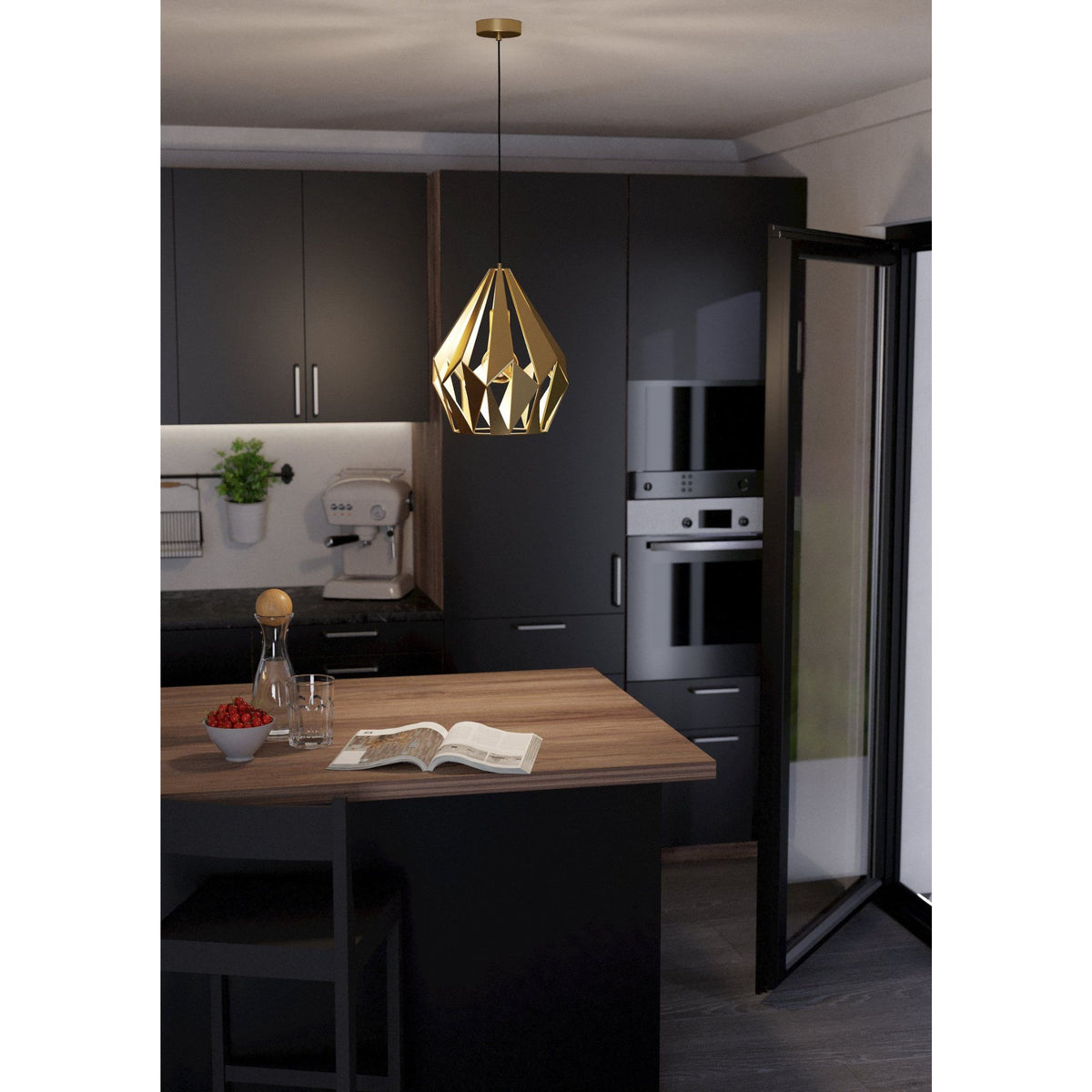 Eglo CARLTON Pendant - 1/3 Light-Eglo-Ozlighting.com.au