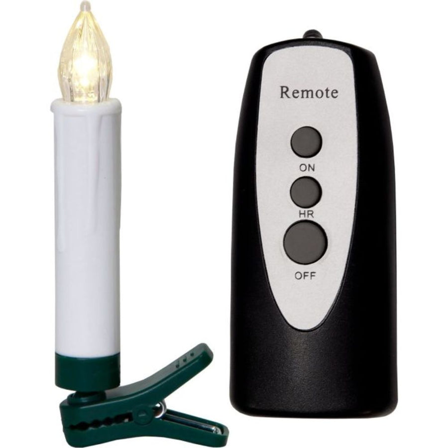 Eglo CHRISTMAS - Clip on Candles x10 with Remote-Eglo-Ozlighting.com.au