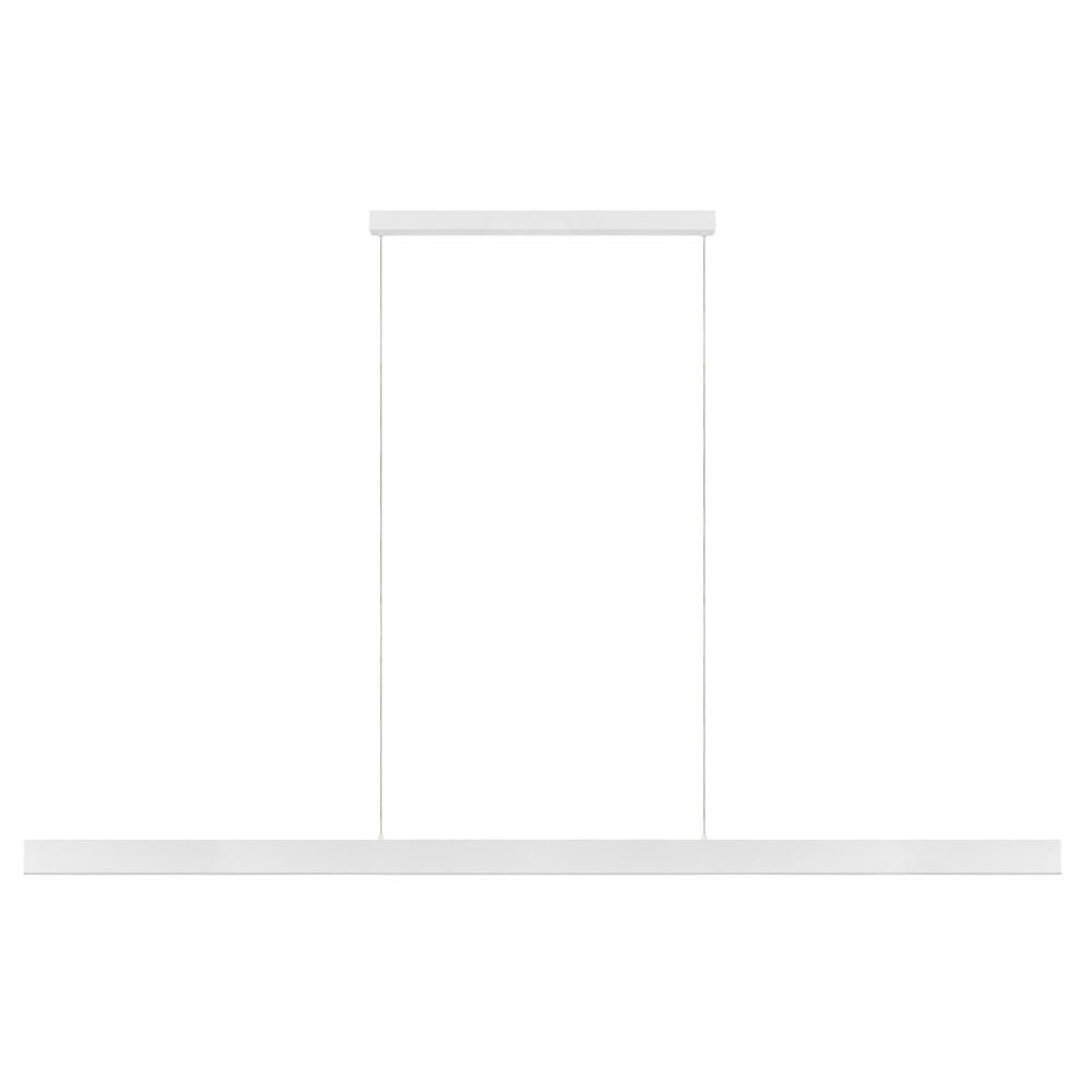 Eglo CLIMENE 2 LED Pendant - 2 Light White Aluminium Linear-Eglo-Ozlighting.com.au
