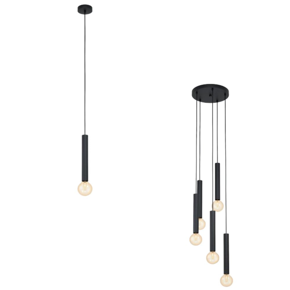 Eglo CORTENOVA Pendant - 1/5 Light-Eglo-Ozlighting.com.au