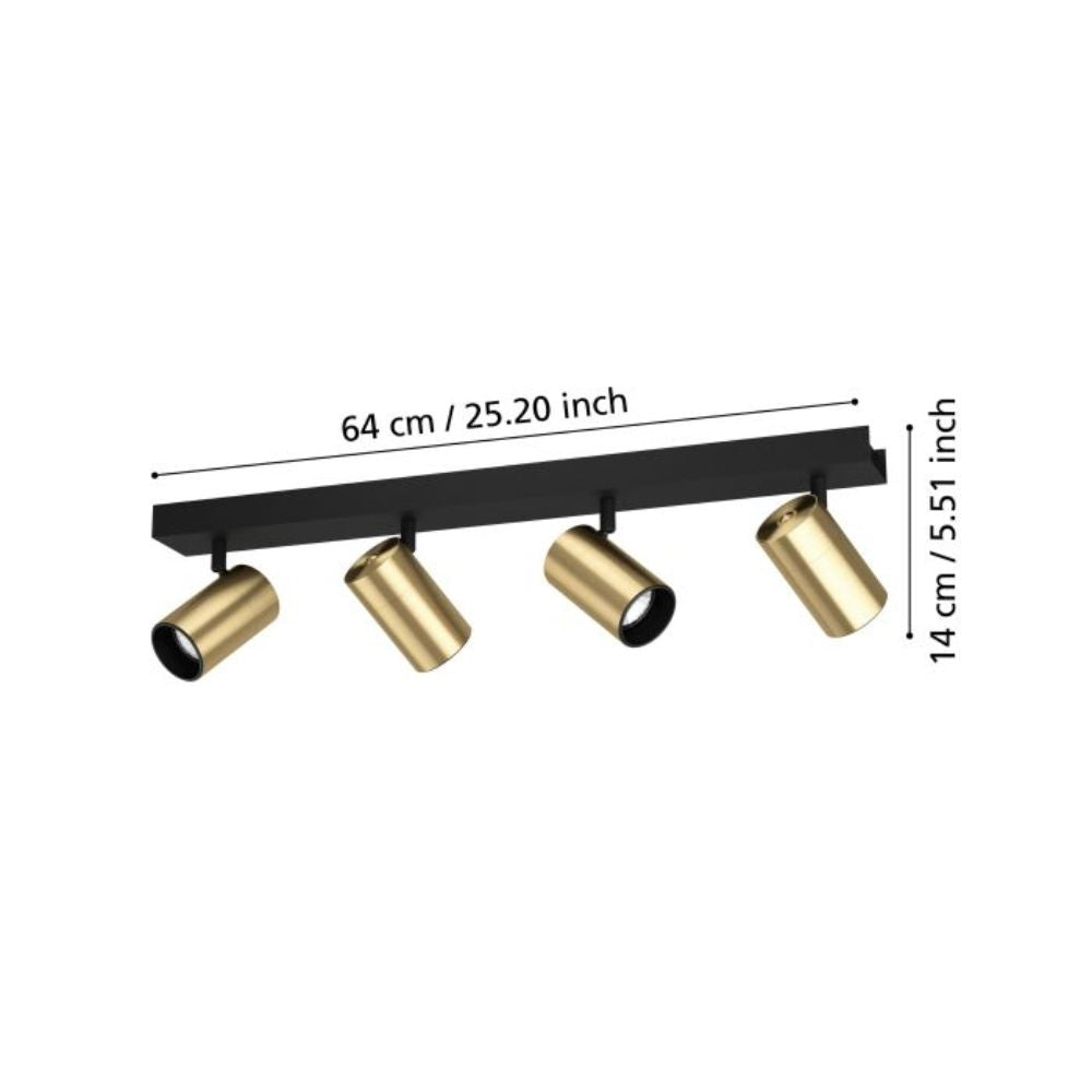 Eglo CUMARIBO LED Spotlight - Adjustable GU10-Eglo-Ozlighting.com.au