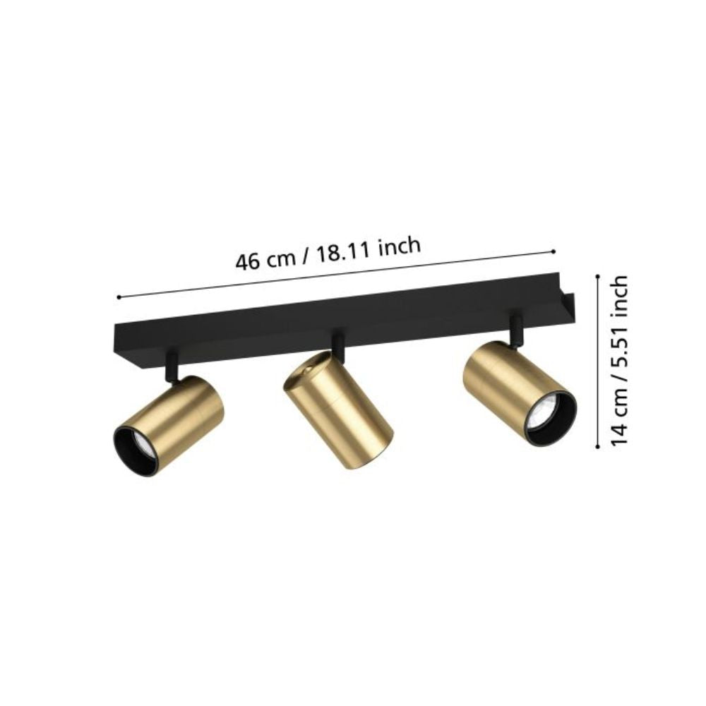 Eglo CUMARIBO LED Spotlight - Adjustable GU10-Eglo-Ozlighting.com.au