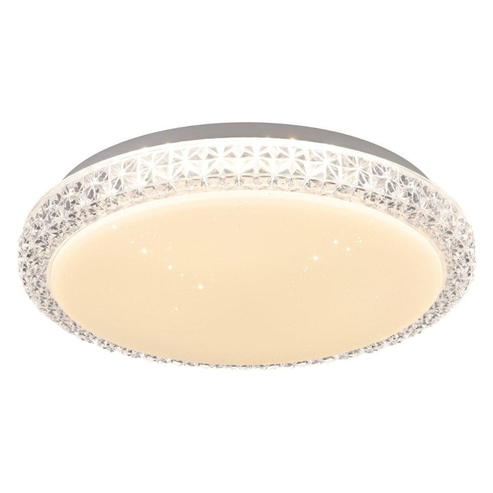 Eglo DELILAH - Crystal Effect LED Wall/Ceiling Light-Eglo-Ozlighting.com.au