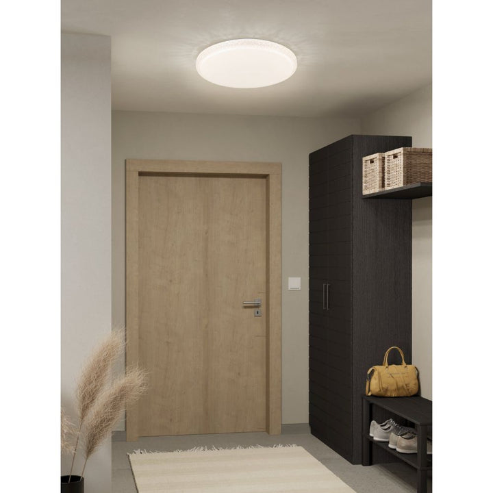 Eglo DELILAH - Crystal Effect LED Wall/Ceiling Light-Eglo-Ozlighting.com.au