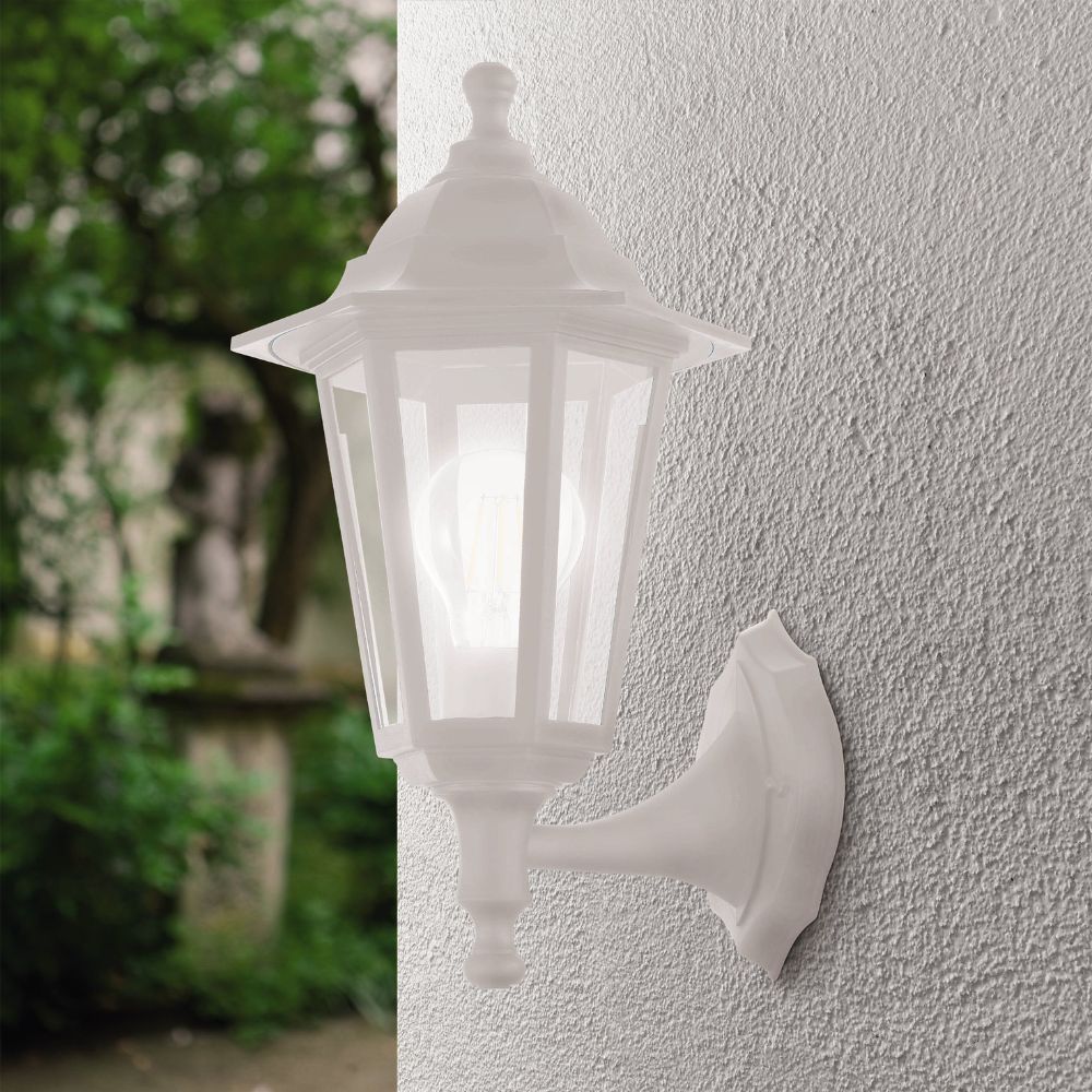 Eglo DUANERA Outdoor Wall Light - Upward, IP44-Eglo-Ozlighting.com.au
