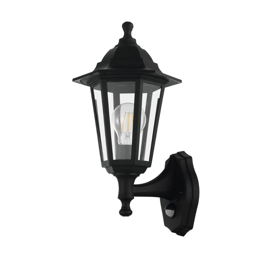 Eglo DUANERA Wall Light - Upward Facing, Sensor IP44-Eglo-Ozlighting.com.au