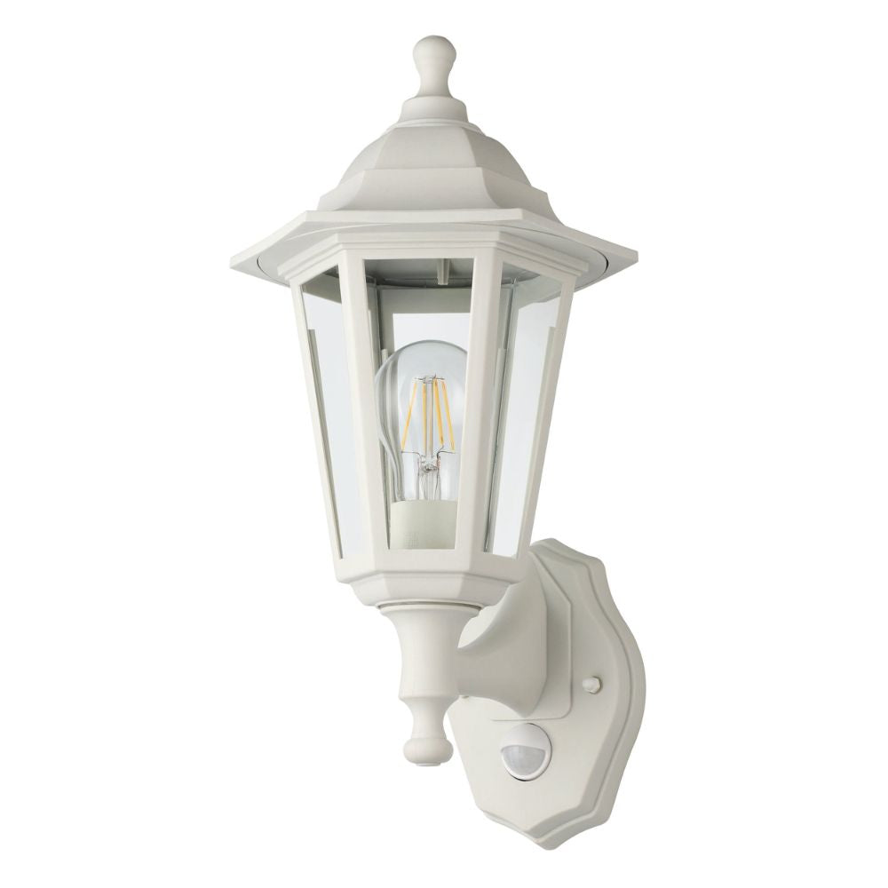 Eglo DUANERA Wall Light - Upward Facing, Sensor IP44-Eglo-Ozlighting.com.au